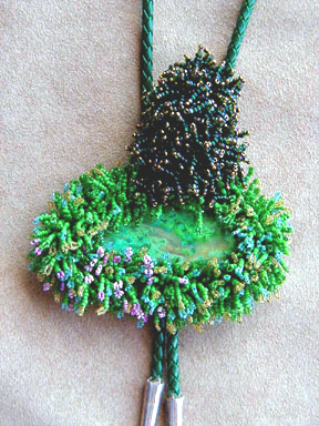 Detail of Lake and Trees Bola