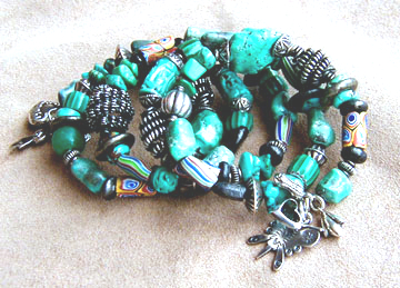 Stone and Bead Bracelets