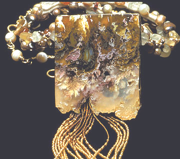 Detail of From the Depths Necklace