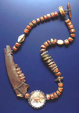 Fossil Deer Necklace