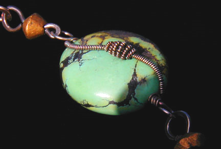 Detail of Jingle Necklace