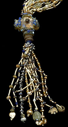 Detail of Eternity Crosses Time Necklace