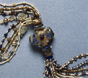 Detail of Eternity Crosses Time Necklace