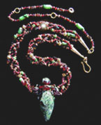 Garnet Wine Necklace