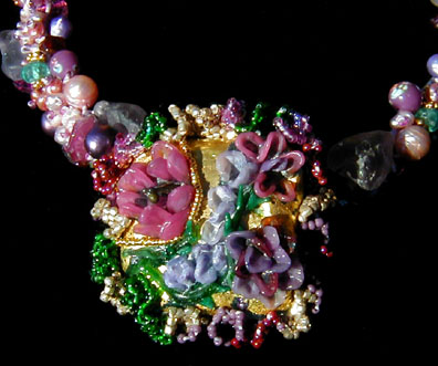 Detail of Spring Garden Necklace