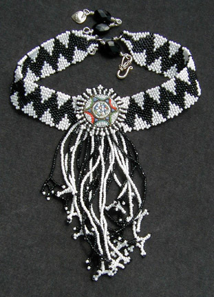 Black and White Necklace