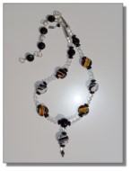 Amber Swirl Necklace