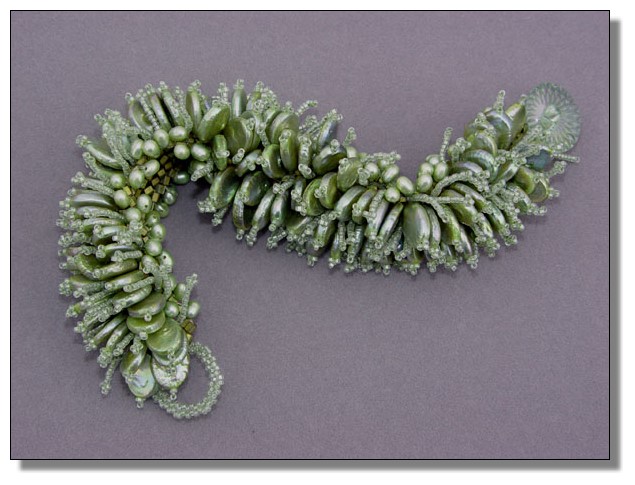 Green Nudibranch Bracelet
