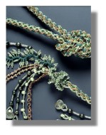 Verdigris Kumihimo Lariat