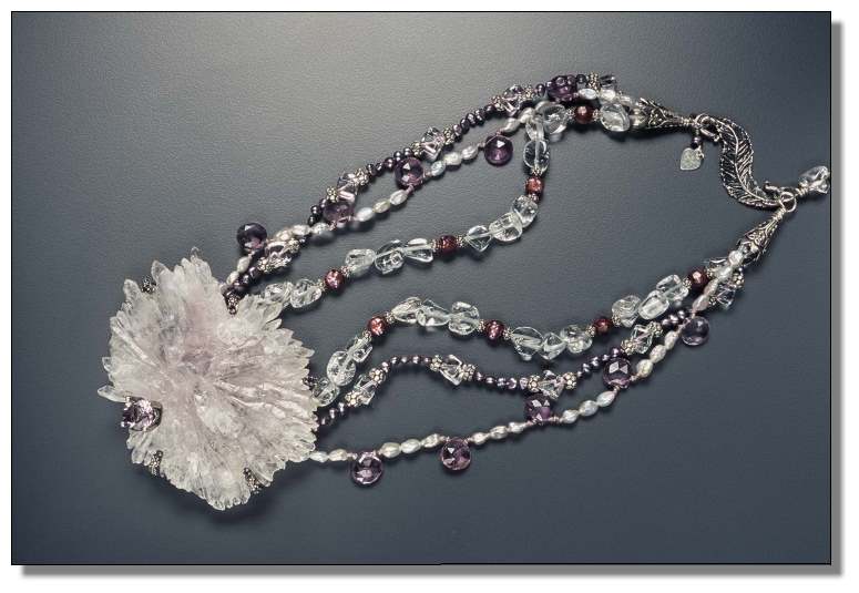 Amethyst Ice Necklace