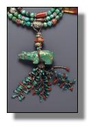 Peeking Bear Necklace