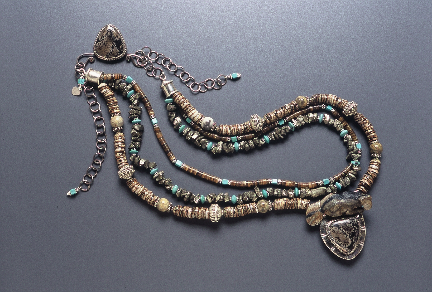 Detail of Picasso Beaver Necklace