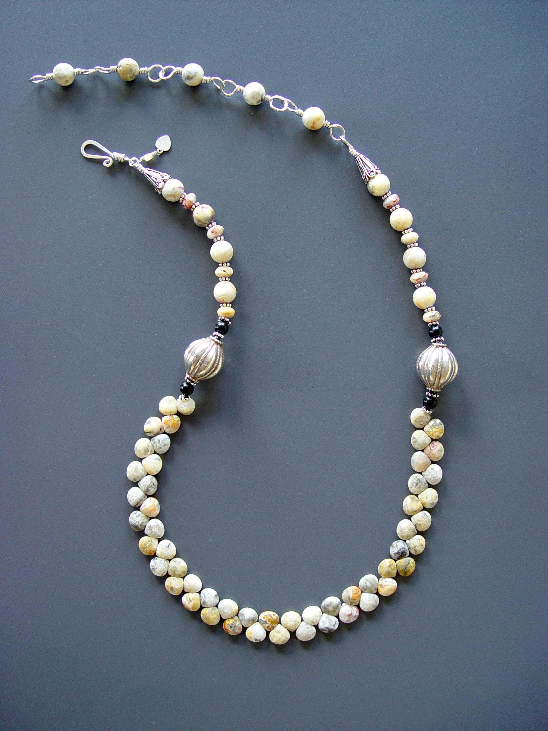 Detail of Briolette Necklace