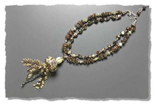 Autumn Leaves Necklace - Mary Hicklin Autumn Leaves Necklace