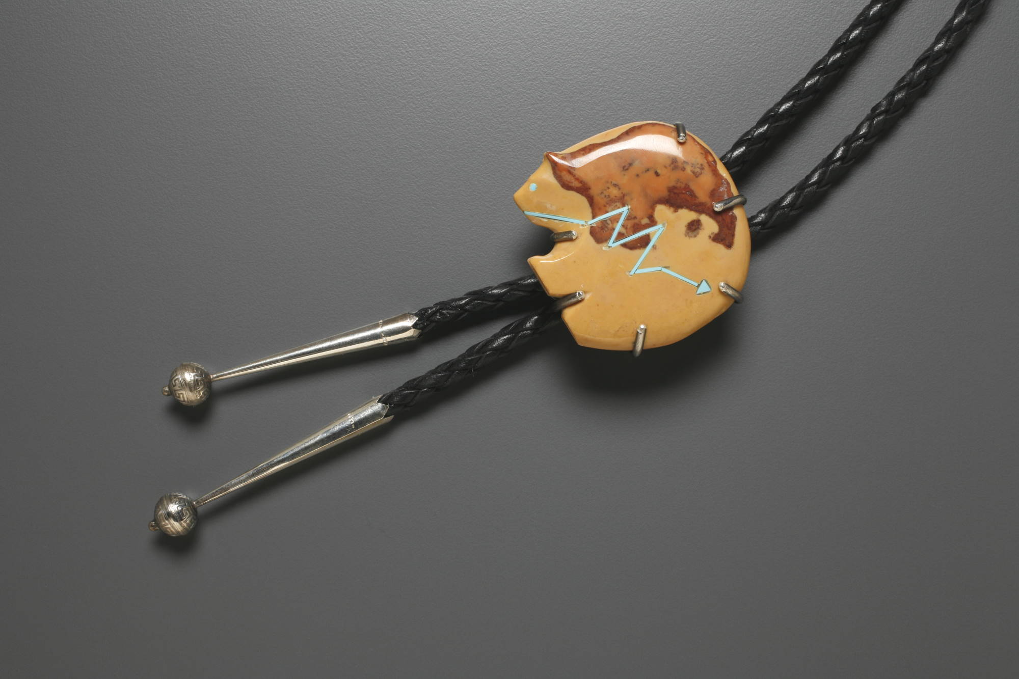 Detail of Bola Bear Tie