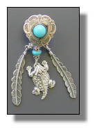 Horned Toad Earrings