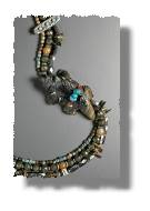 Furry Badger Necklace