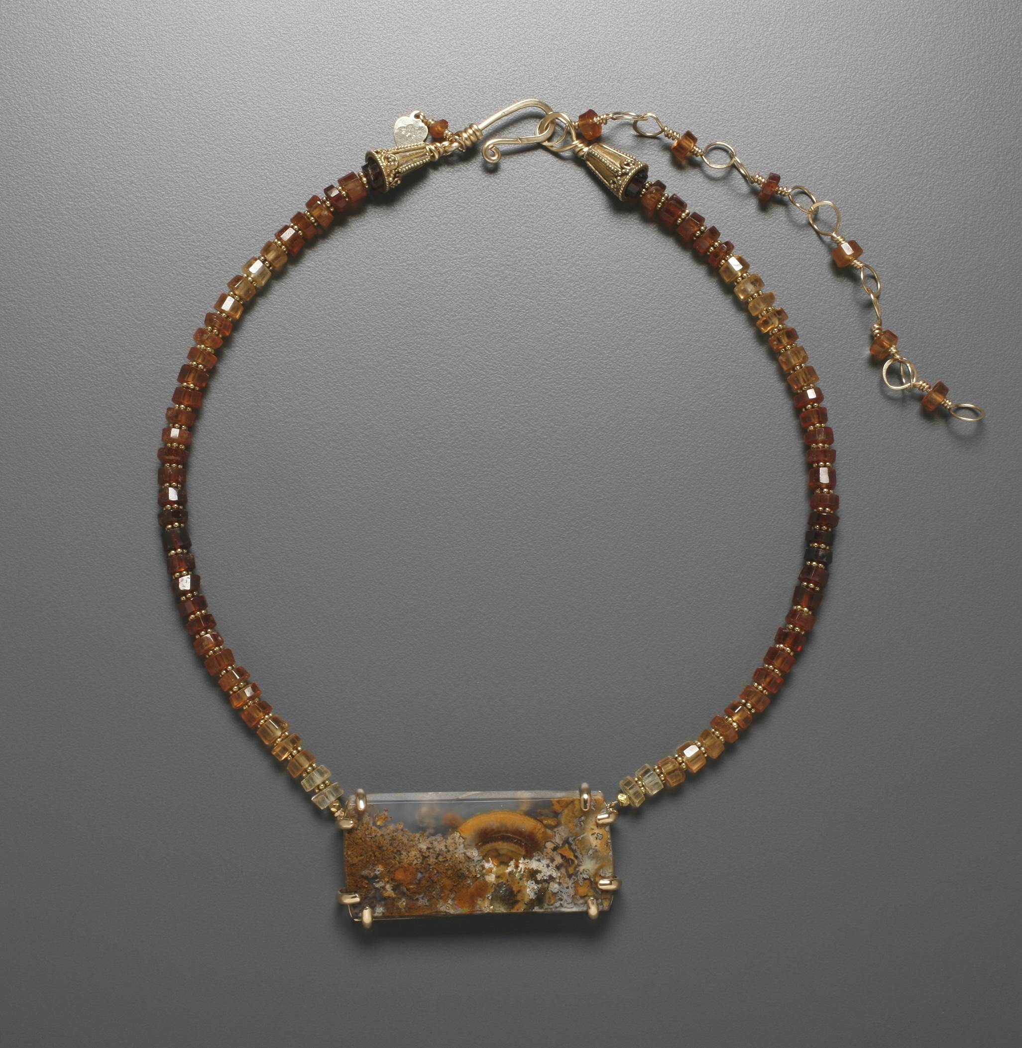 Detail of Sunrise Necklace