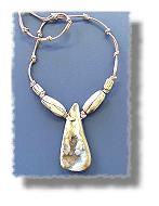 Agatized Coral Necklace