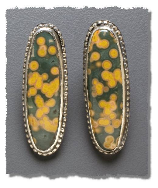 Ocean Jasper Earrings
