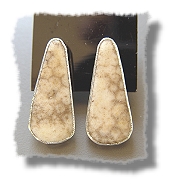 Fossil Coral Earrings
