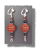 Jasper Ball Earrings
