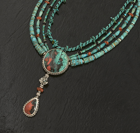 Masked Man Necklace - Mary Hicklin Masked Man Necklace