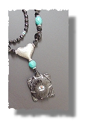 Sunface Turtle Necklace
