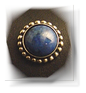 Denim Lapis Earrings