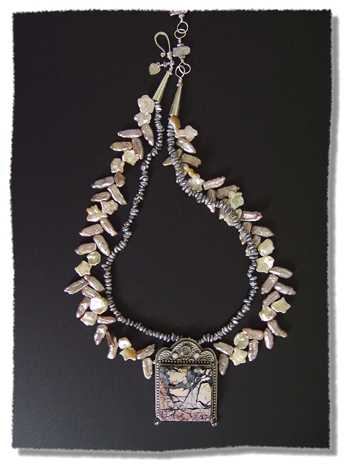 Gothic Landscape Necklace