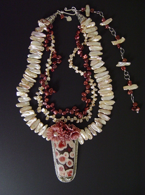 Poppy Bouquet Necklace - Mary Hicklin Poppy Bouquet Necklace