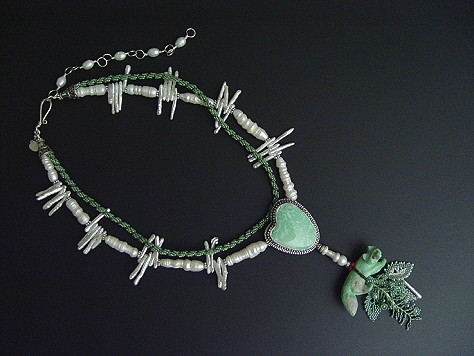 Wolf Woman's Necklace - Mary Hicklin Wolf Woman's Necklace