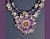 Amethyst Stalactite Necklace Detail- Mary Hicklin Amethyst Stalactite Necklace Detail