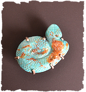 Rattlesnake Brooch