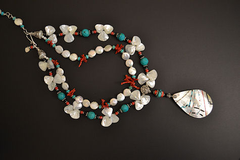 Two Spirits Necklace - Mary Hicklin Two Spirits Necklace