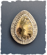 Pyritized Ammonite Earrings - Mary Hicklin Pyritized Ammonite Earrings