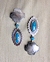Tonopah Turquoise Four Winds Earrings