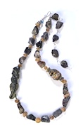 Lizard in Iolite Necklace