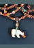 Spiny Mini Bear Necklace Back- Mary Hicklin Spiny Mini Bear Necklace Back