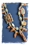 Orange Kyanite Necklace