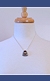 Moonrise Pendant Necklace on model- Mary Hicklin Moonrise Pendant Necklace on model