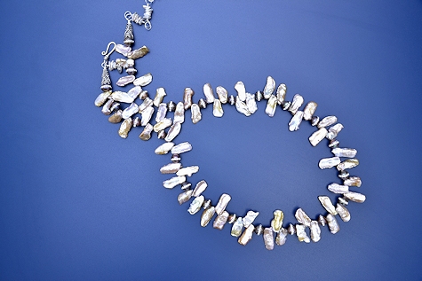 Sparkly Pearls Necklace - Mary Hicklin Sparkly Pearls Necklace