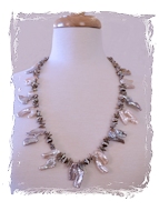 More Sparkly Pearls Necklace