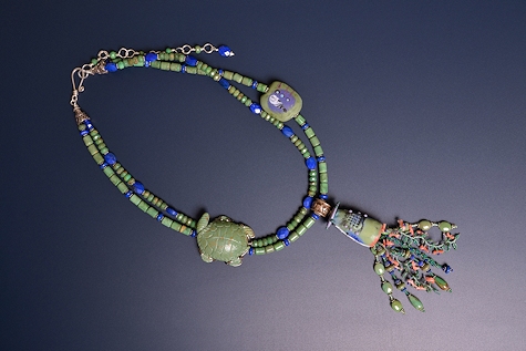 Turquoise Sea Turtle Necklace - Mary Hicklin Turquoise Sea Turtle Necklace