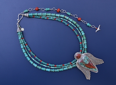 Eagle Necklace - Mary Hicklin Eagle Necklace