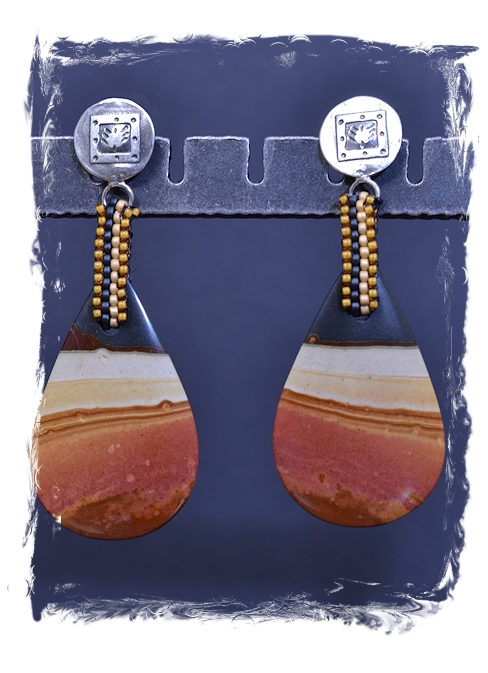 Madagascar Jasper Earrings