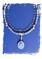 Labradorite Buddha Set