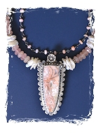 Red Lace Landscape Set