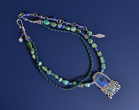 Tree on a Hill Necklace - Mary Hicklin Tree on a Hill Necklace