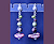 Green and Pink Pearl Earrings - Mary Hicklin Green and Pink Pearl Earrings